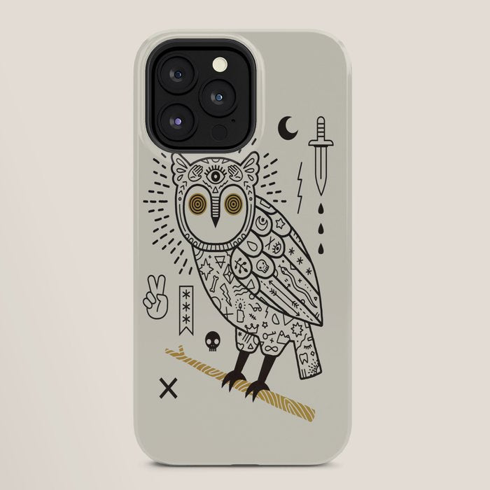 Hypno Owl iPhone Case Gallery Image 28
