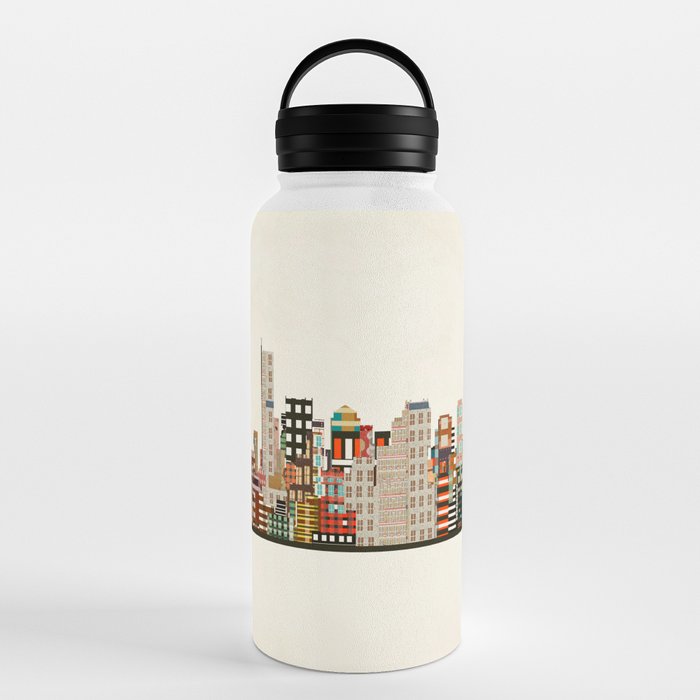 boston city skyline Water Bottle Gallery Image 6