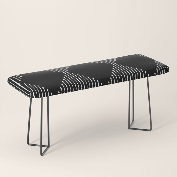 Geo (Black) Bench Gallery Image 1