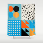 Nordic Happy Little Joy Shower Curtain Gallery Image 1