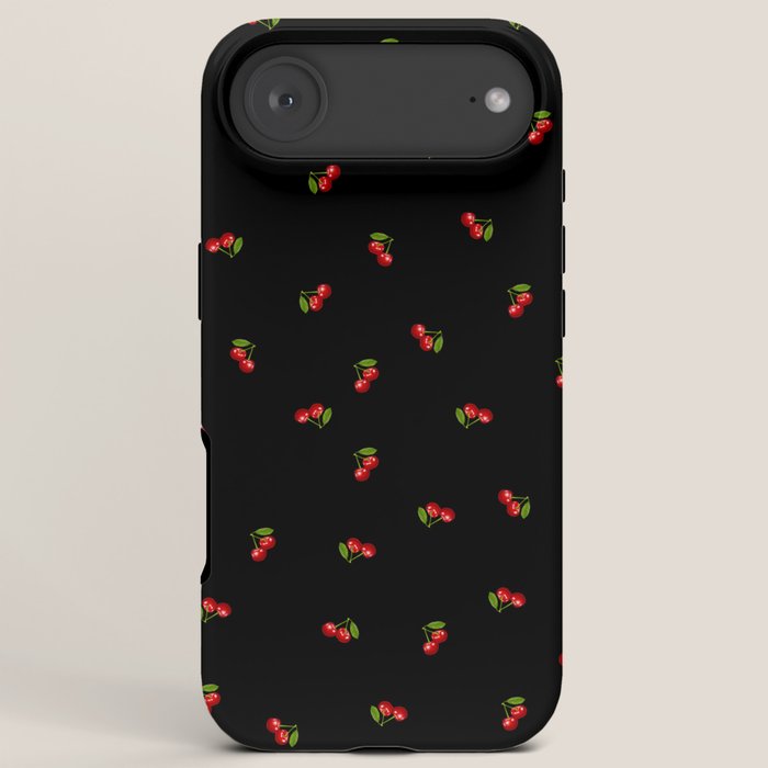 Dark Delicate Cherry iPhone Case Gallery Image 6