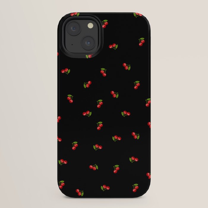 Dark Delicate Cherry iPhone Case Gallery Image 22