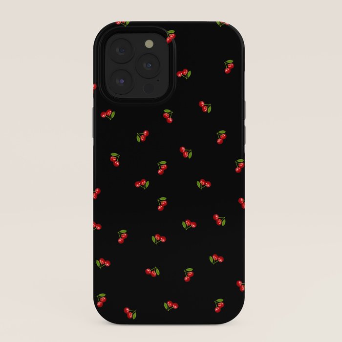Dark Delicate Cherry iPhone Case Gallery Image 40