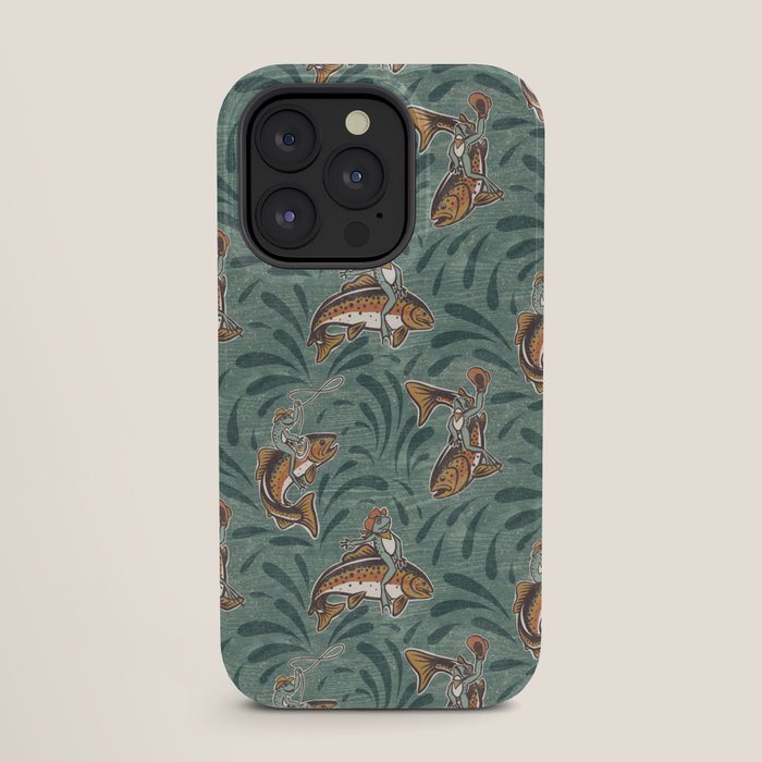 Rodeo Frogs - Green iPhone Case Gallery Image 27
