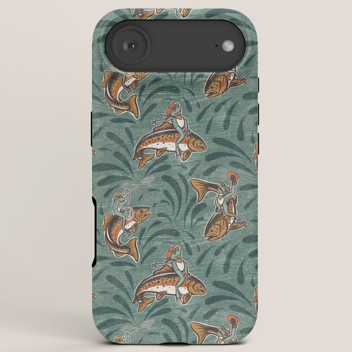 Rodeo Frogs - Green iPhone Case Gallery Image 6