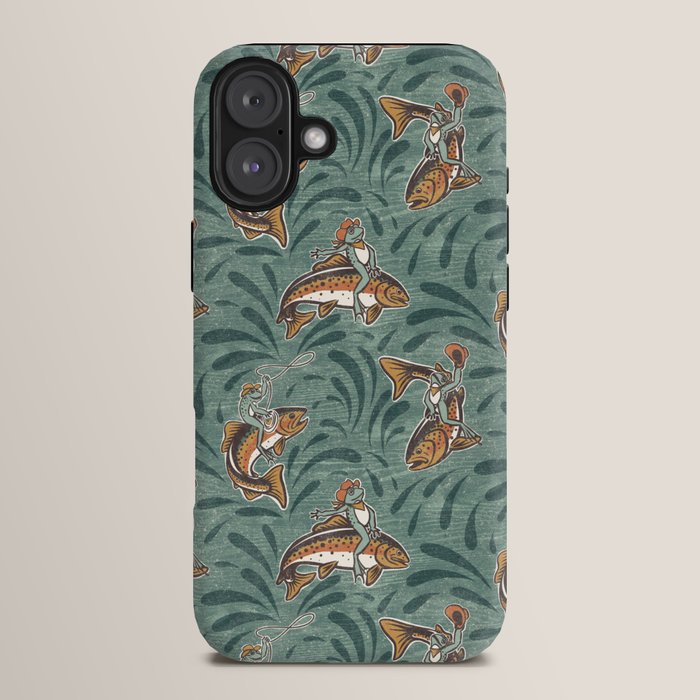 Rodeo Frogs - Green iPhone Case Gallery Image 14