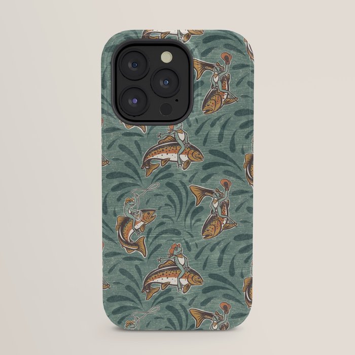 Rodeo Frogs - Green iPhone Case Gallery Image 31