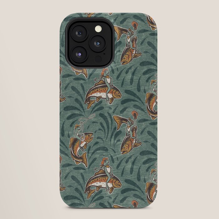 Rodeo Frogs - Green iPhone Case Gallery Image 28