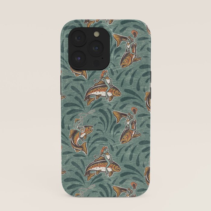 Rodeo Frogs - Green iPhone Case Gallery Image 39