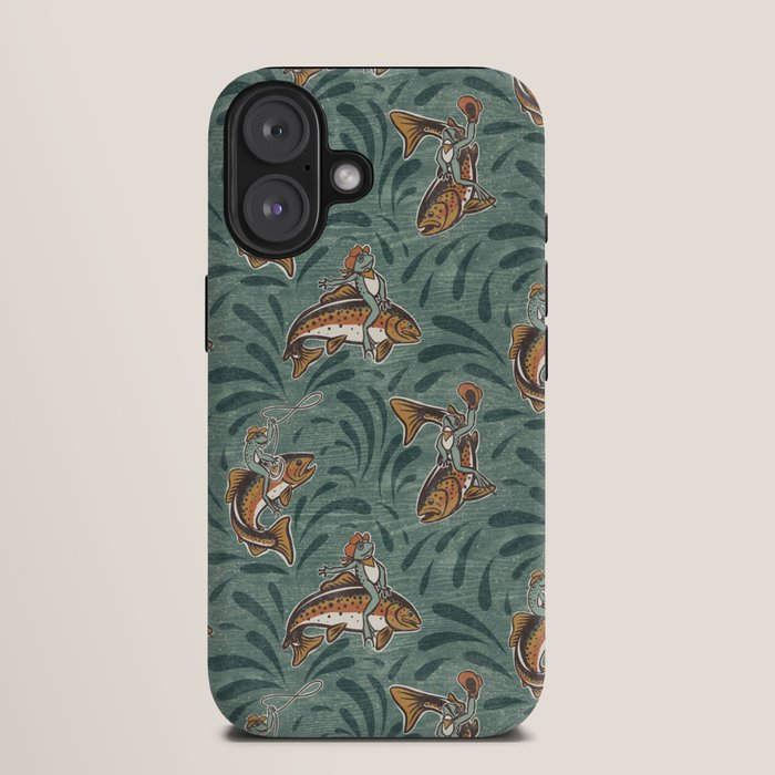 Rodeo Frogs - Green iPhone Case Gallery Image 9