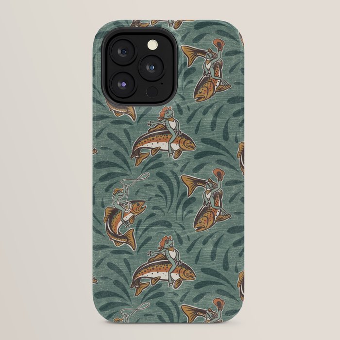 Rodeo Frogs - Green iPhone Case Gallery Image 24