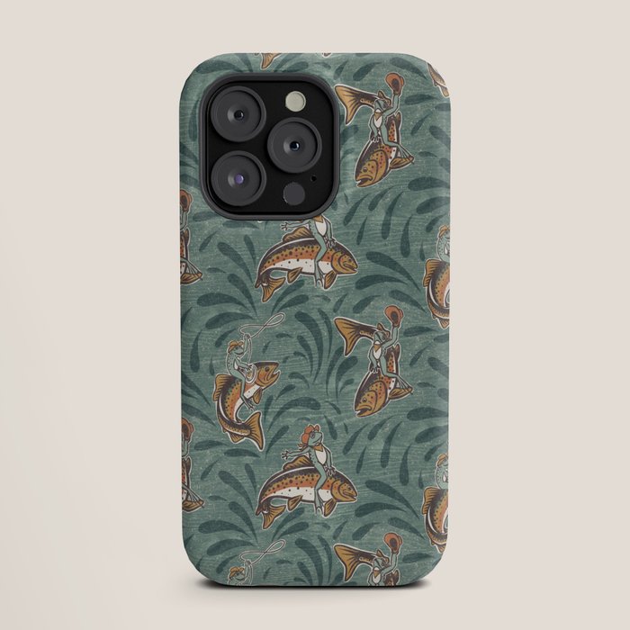 Rodeo Frogs - Green iPhone Case Gallery Image 19