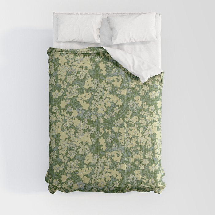 Nostalgia (Green-Blue) Comforter Gallery Image 8