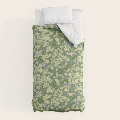 Nostalgia (Green-Blue) Comforter Gallery Image 5
