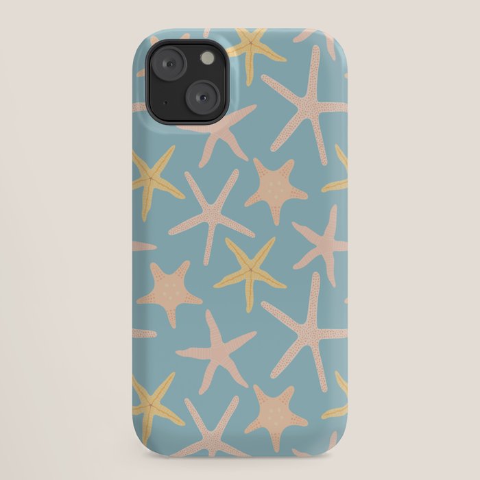 Vintage marine starfish sea animal pattern iPhone Case Gallery Image 18