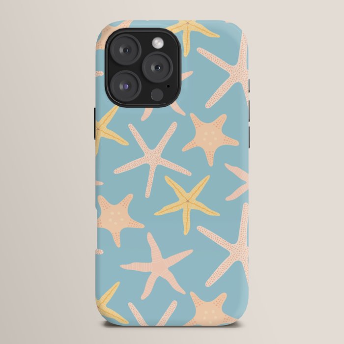 Vintage marine starfish sea animal pattern iPhone Case Gallery Image 16