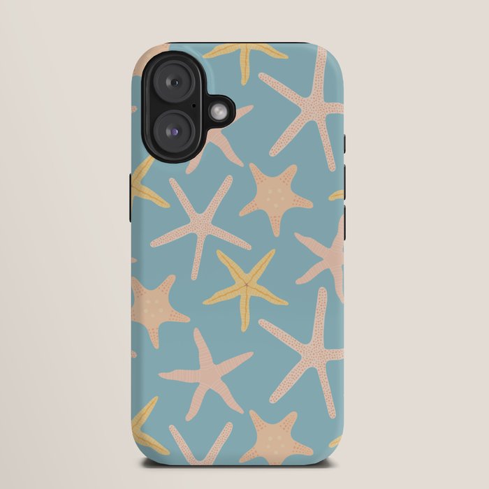 Vintage marine starfish sea animal pattern iPhone Case Gallery Image 9