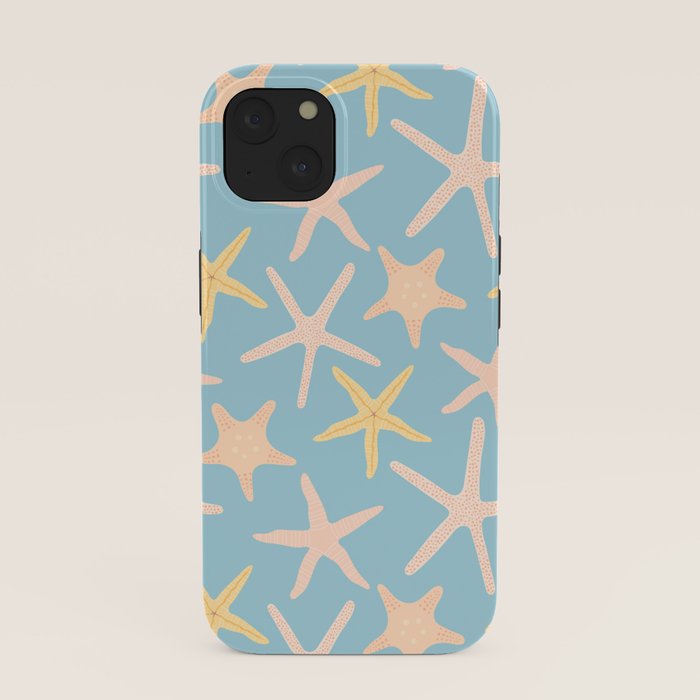 Vintage marine starfish sea animal pattern iPhone Case Gallery Image 37