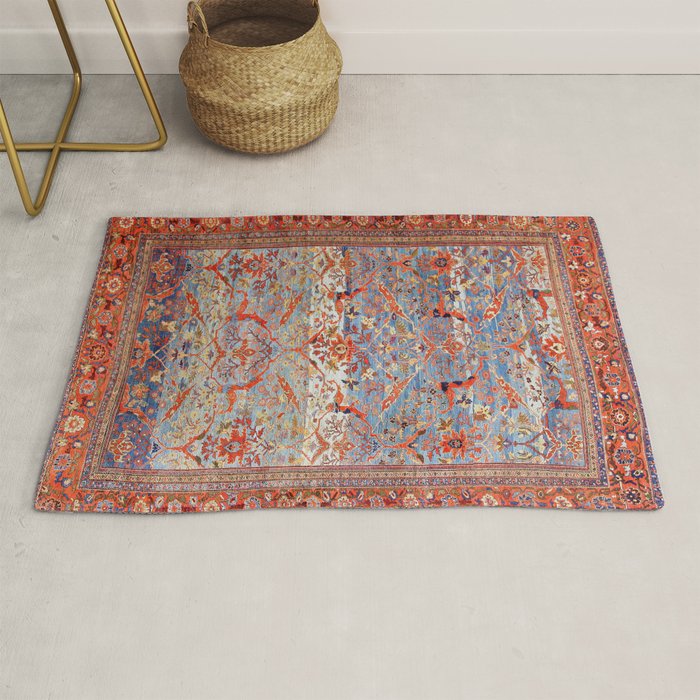Sultanabad Antique Persian Rug Print Rug Gallery Image 1