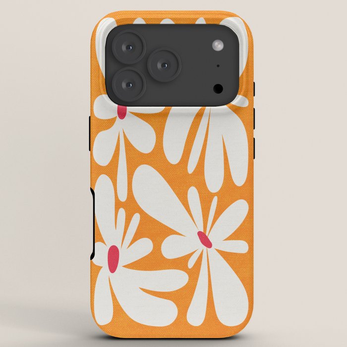 Bloom: Tangerine Matisse Color Series 03 iPhone Case Gallery Image 7