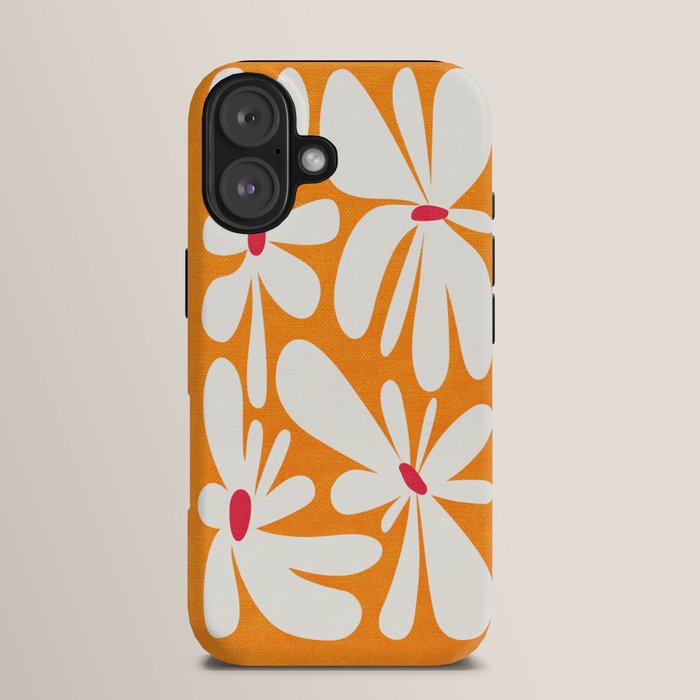 Bloom: Tangerine Matisse Color Series 03 iPhone Case Gallery Image 13