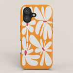 Bloom: Tangerine Matisse Color Series 03 iPhone Case Gallery Image 1