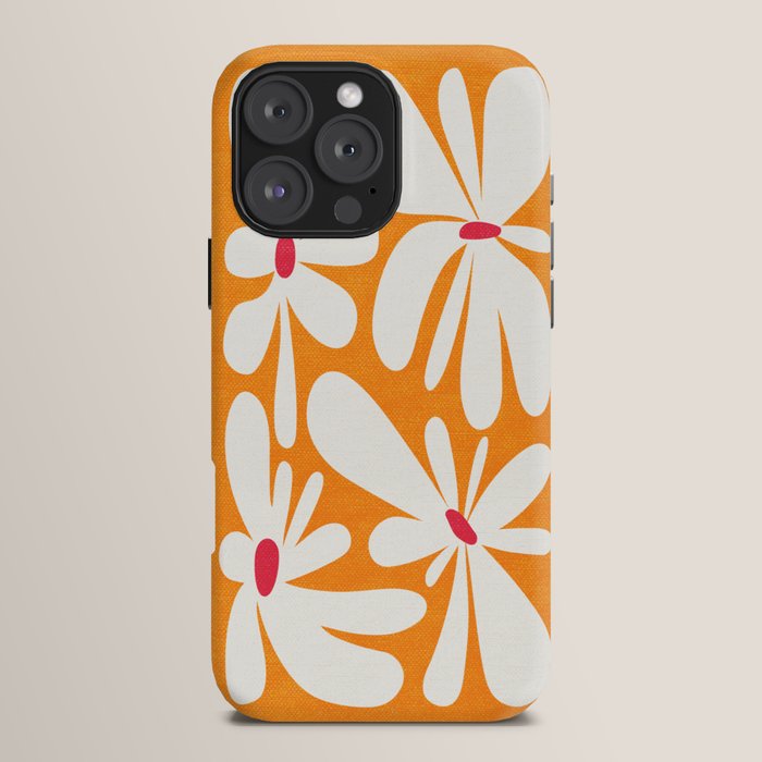 Bloom: Tangerine Matisse Color Series 03 iPhone Case Gallery Image 16