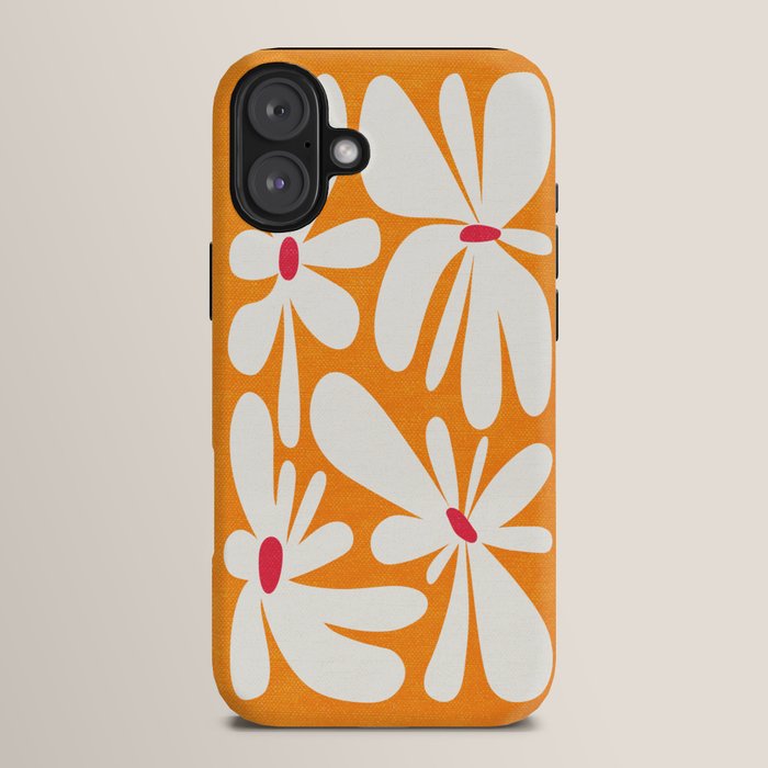 Bloom: Tangerine Matisse Color Series 03 iPhone Case Gallery Image 14