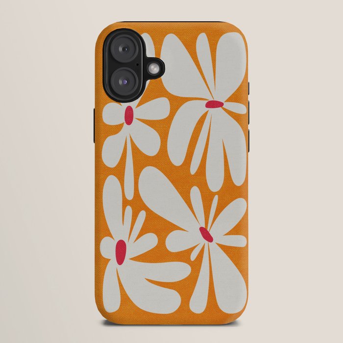 Bloom: Tangerine Matisse Color Series 03 iPhone Case Gallery Image 10