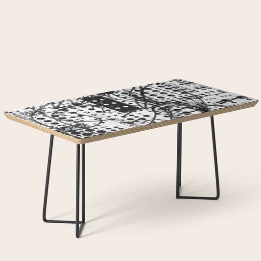 analog synthesizer system - modular black and white Coffee Table Gallery Image 1