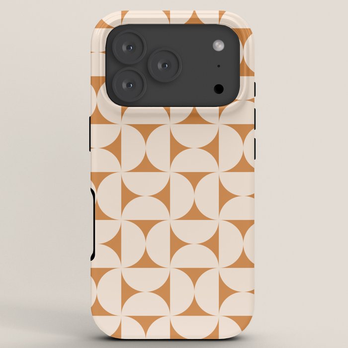 Bauhaus Mid Century Modern Geometric Pattern IX iPhone Case Gallery Image 7