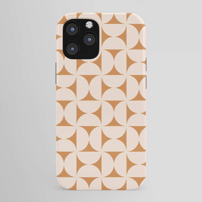 Bauhaus Mid Century Modern Geometric Pattern IX iPhone Case Gallery Image 43