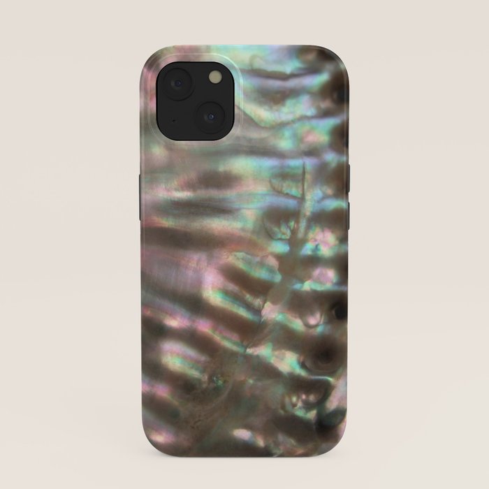 Shimmery Greenish Pink Abalone Mother of Pearl iPhone Case Gallery Image 37