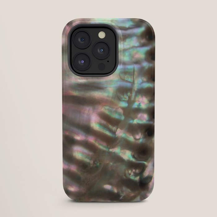 Shimmery Greenish Pink Abalone Mother of Pearl iPhone Case Gallery Image 27