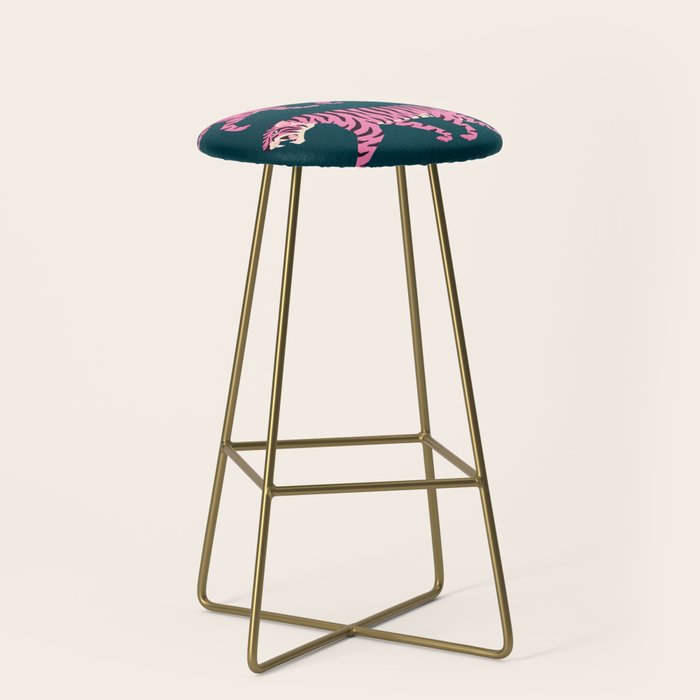 Fierce: Night Race Pink Tiger Edition Stool Gallery Image 2