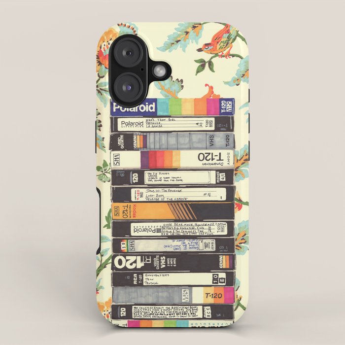 VHS and Entry Hall Wallpaper iPhone Case Gallery Image 1