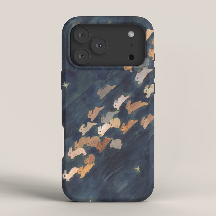 The moon, Venus and shooting star iPhone Case Gallery Image 4