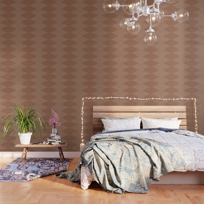 Southwestern Minimalist - Camel Brown Wallpaper Gallery Image 3