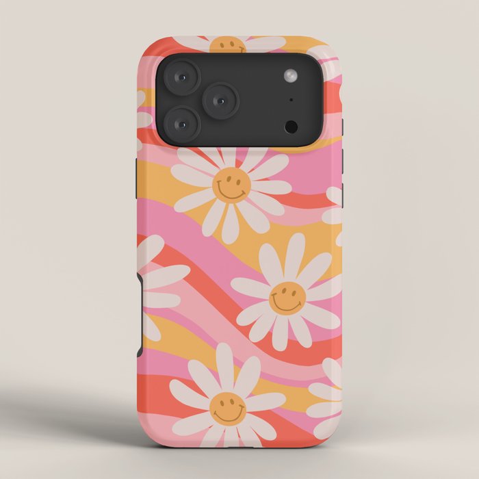 Wavy Daisies iPhone Case Gallery Image 4