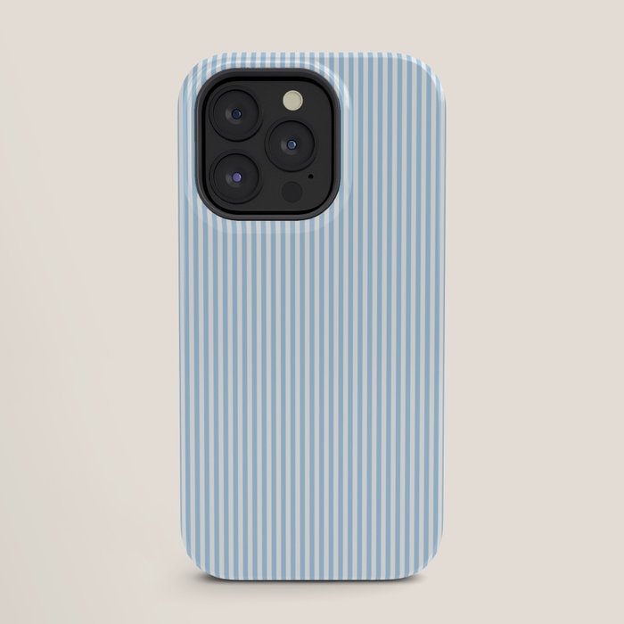 Chambray Blue Seersucker Stripe iPhone Case Gallery Image 27