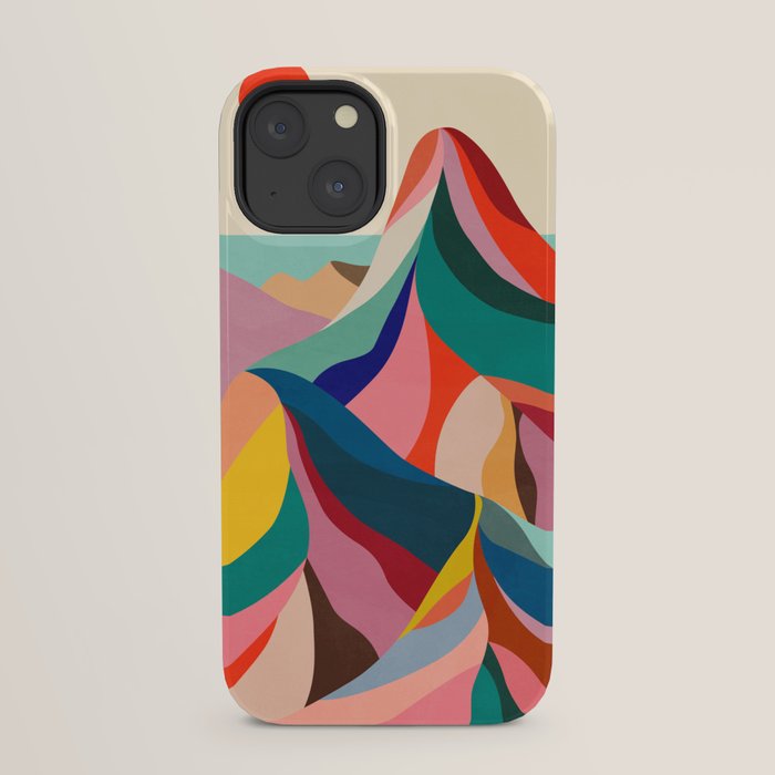 Rainbow mountains iPhone Case Gallery Image 29