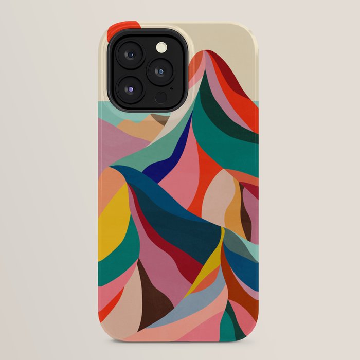Rainbow mountains iPhone Case Gallery Image 32