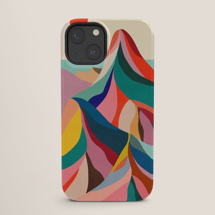 Rainbow mountains iPhone Case Gallery Image 25