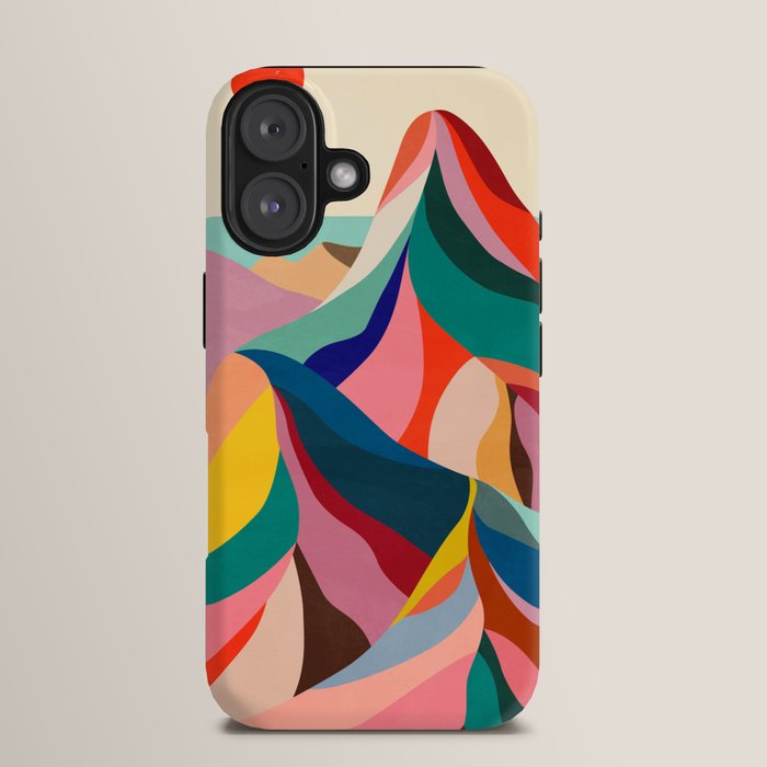 Rainbow mountains iPhone Case Gallery Image 13