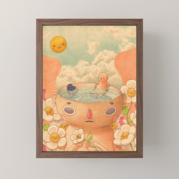 Mind on Break Mini Art Print Gallery Image 2