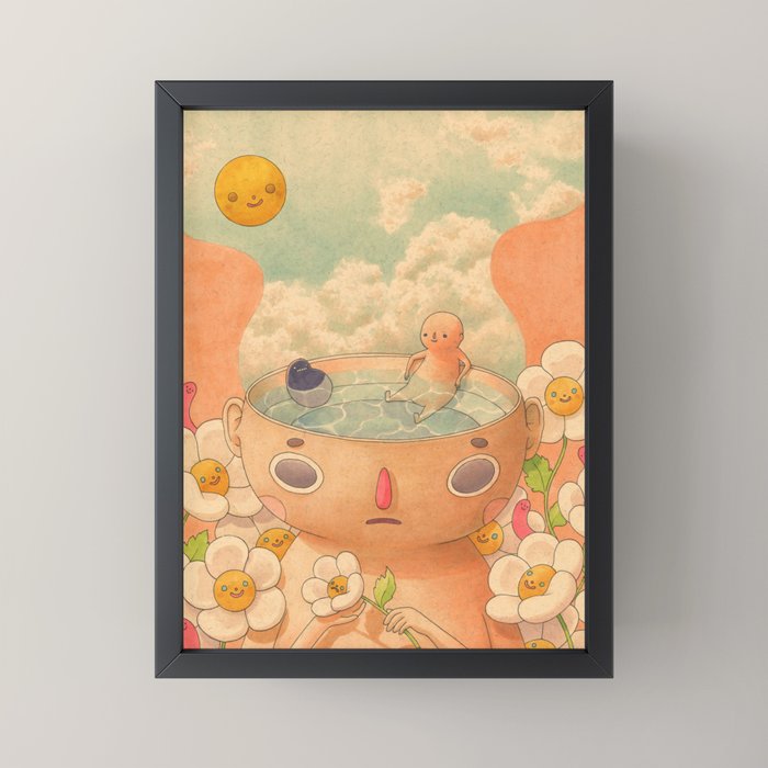 Mind on Break Mini Art Print Gallery Image 3
