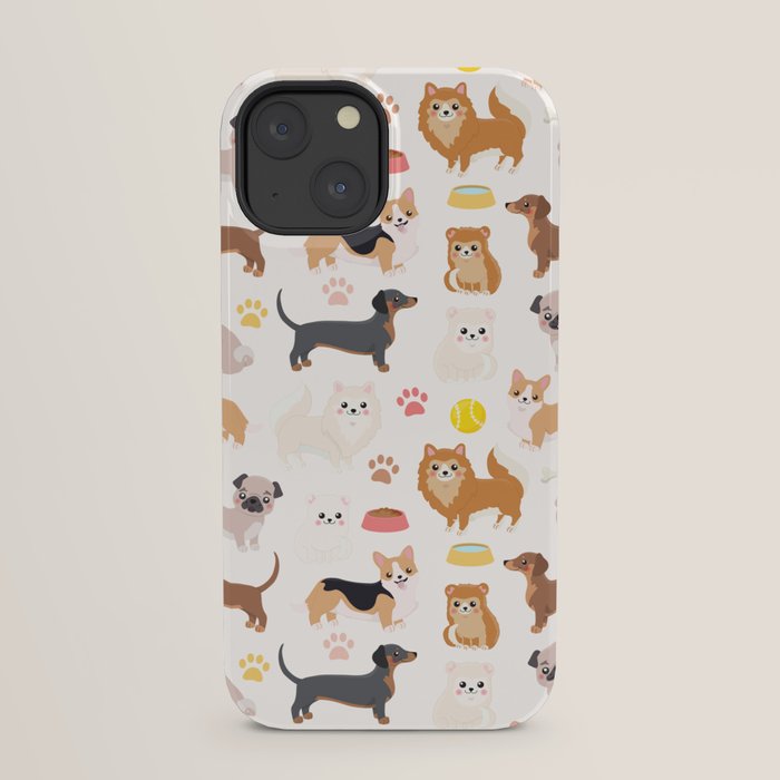 Cute Dog Pattern iPhone Case Gallery Image 29