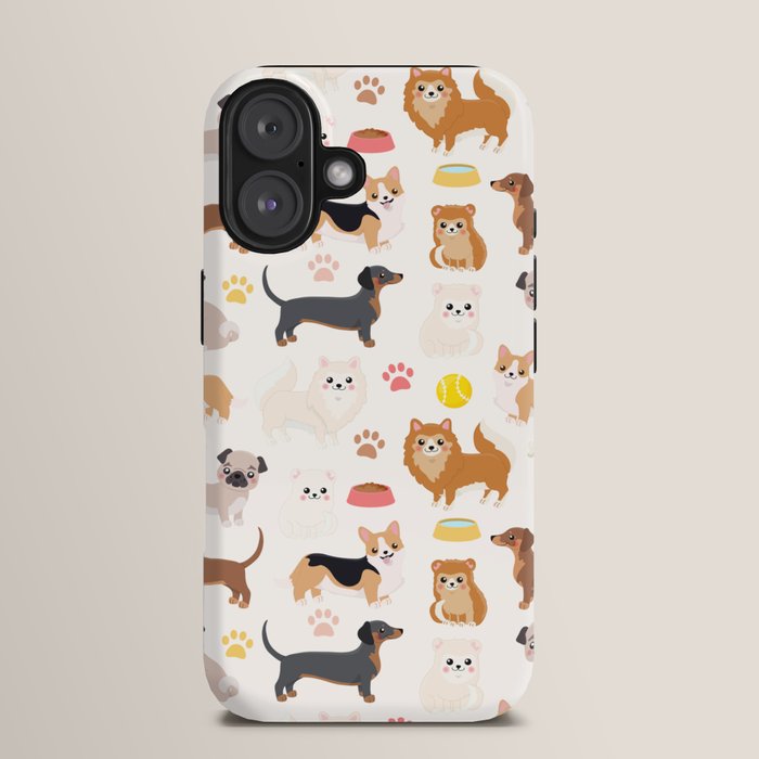 Cute Dog Pattern iPhone Case Gallery Image 13