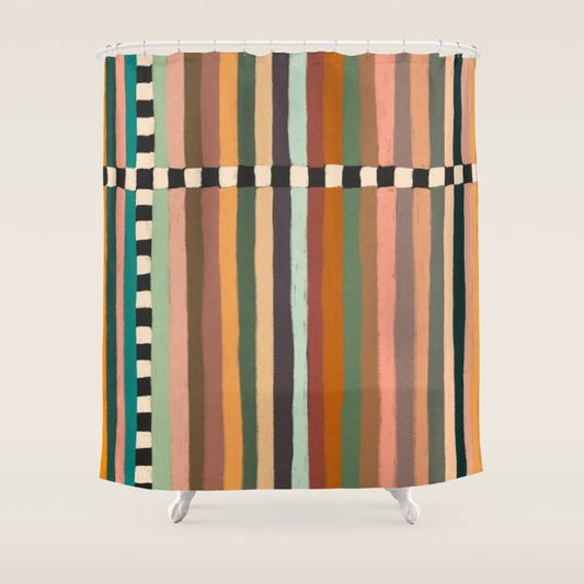 Mix of Stripes #9 Shower Curtain Gallery Image 1