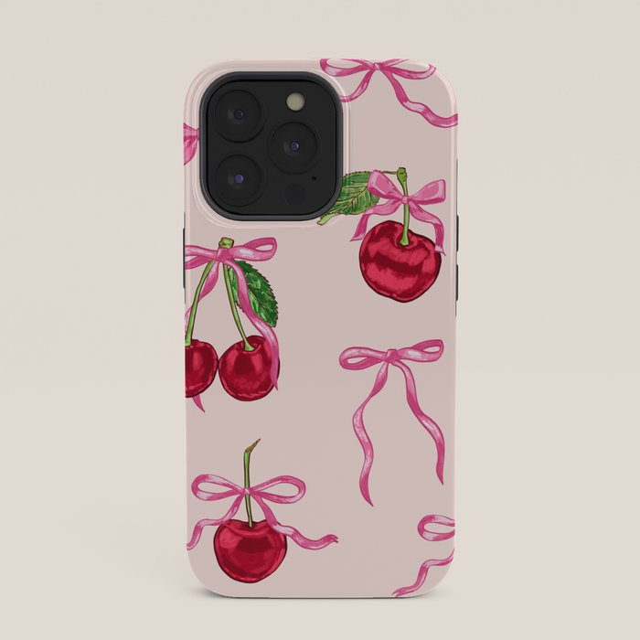 Cherries & Bow Coquette Pack iPhone Case Gallery Image 35